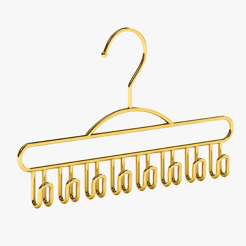 Metal Wave Hook Multifunctional Underwear Storage Hanger for Home Dormitory