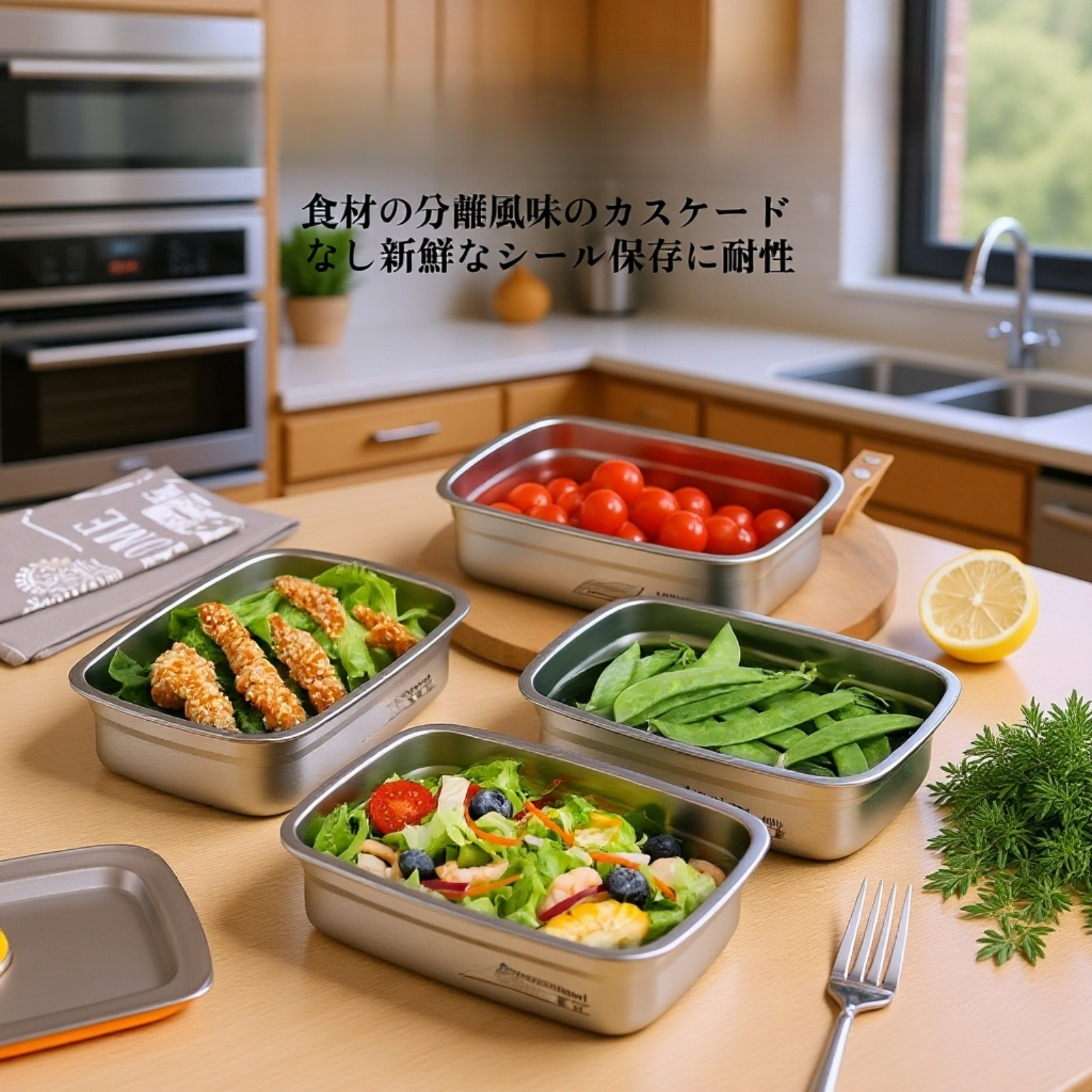 ステンレス製保存容器 食品級弁当箱