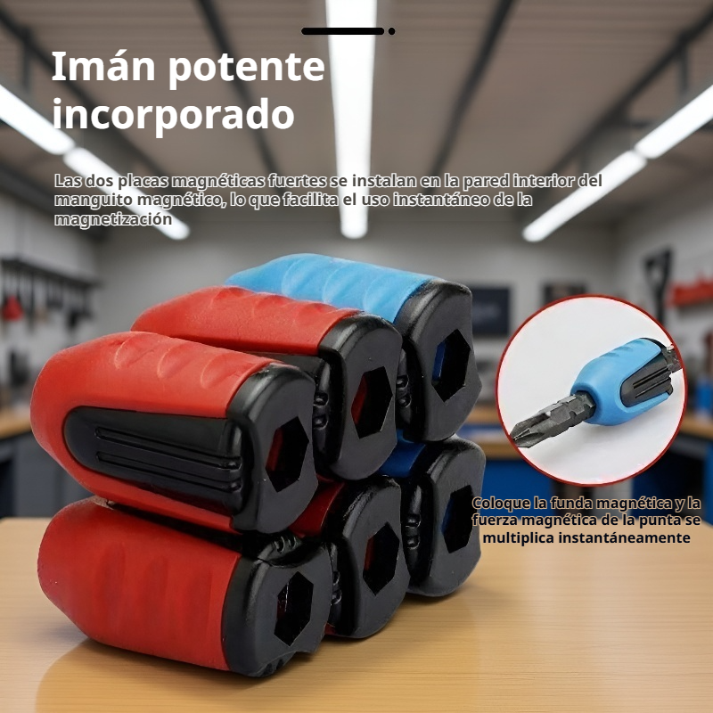 Destornillador magnético duradero con anillo