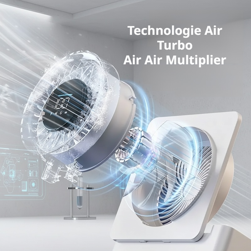 Ventilateur pliable silencieux
