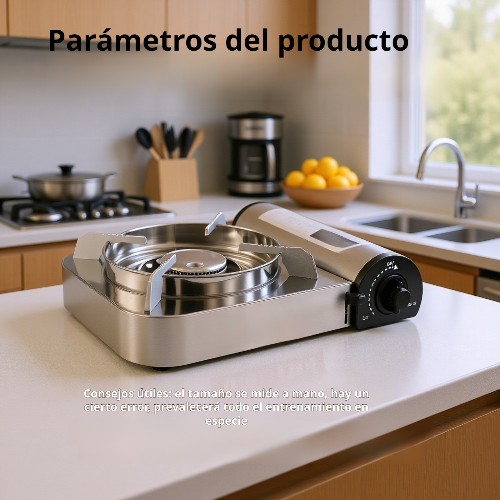 Estufa portátil de gas para fondue, ideal para uso doméstico y actividades al aire libre