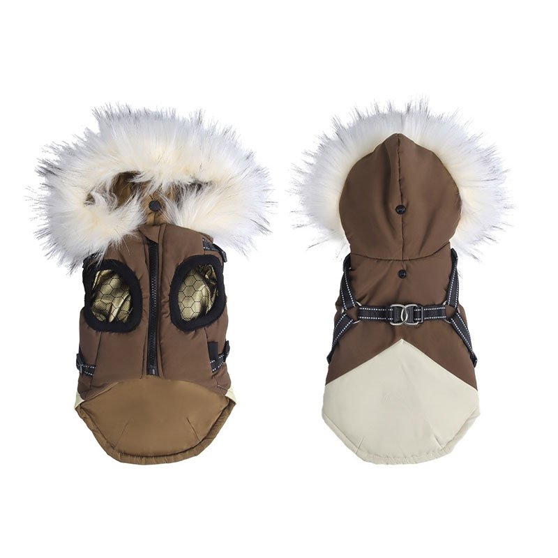 ลูกสุนัขขนแกะเสื้อกันหนาว