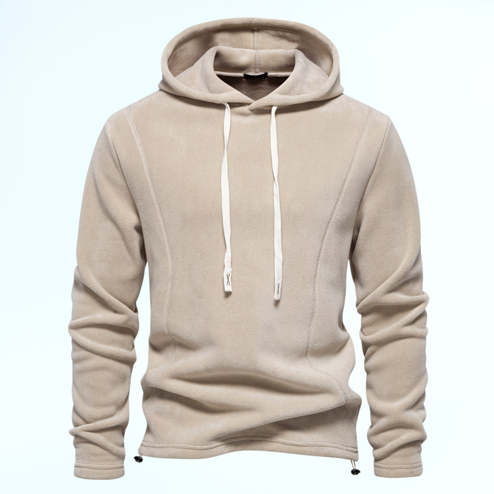 Damen Fleece Pullover mit Stehkragen und Halbreißverschluss, Langarm, Herbst/Winter