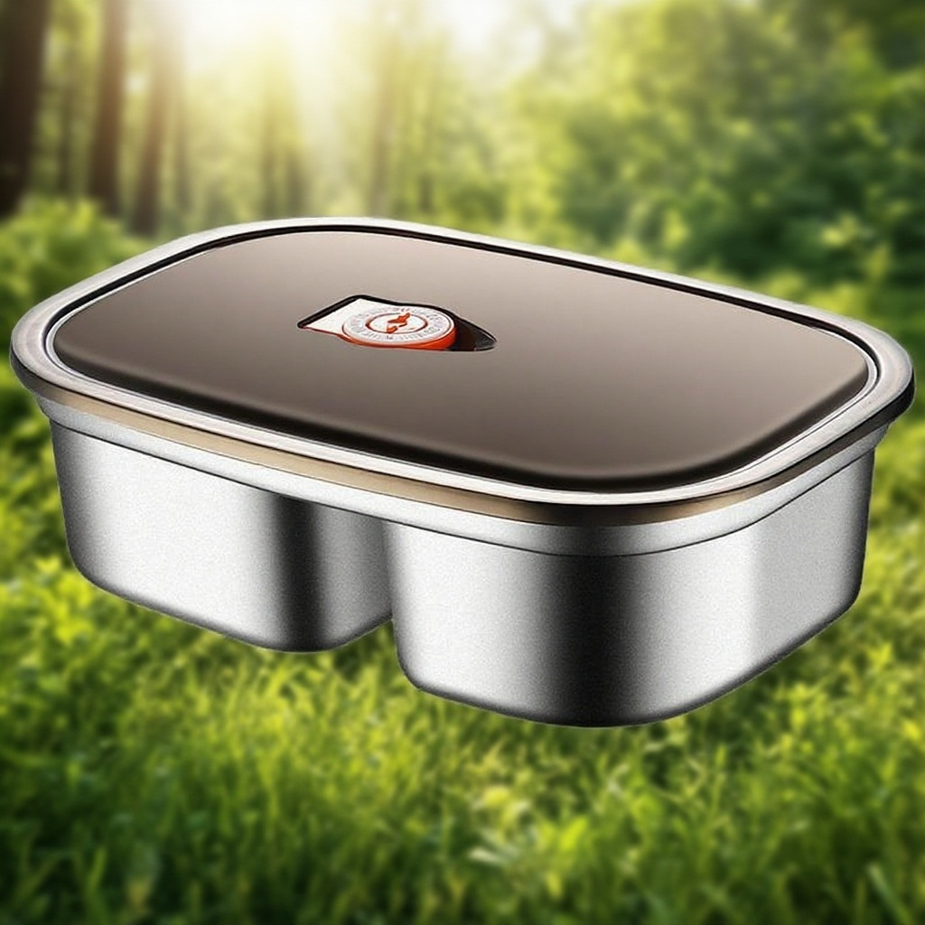 스테인리스 밥장방형 밀봉 신선함