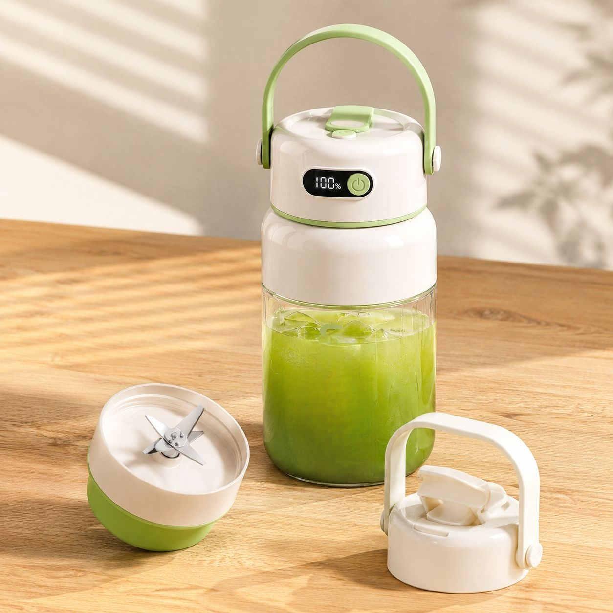 Durable glass juicer cup for lemons and limes