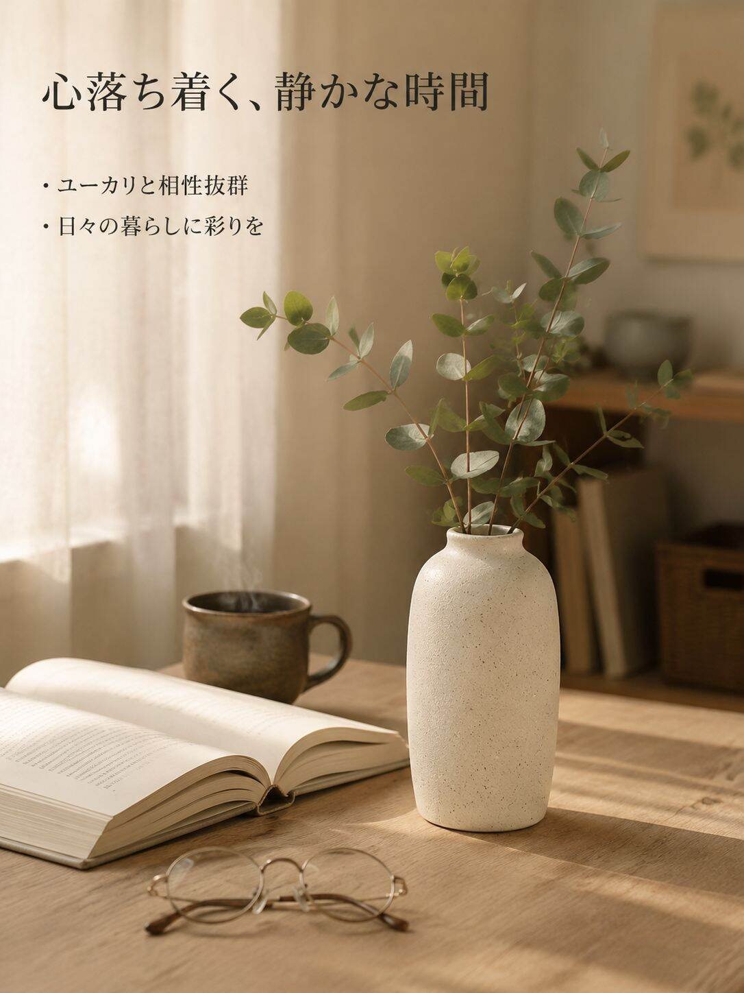 ホワイトフロストセラミック花瓶
