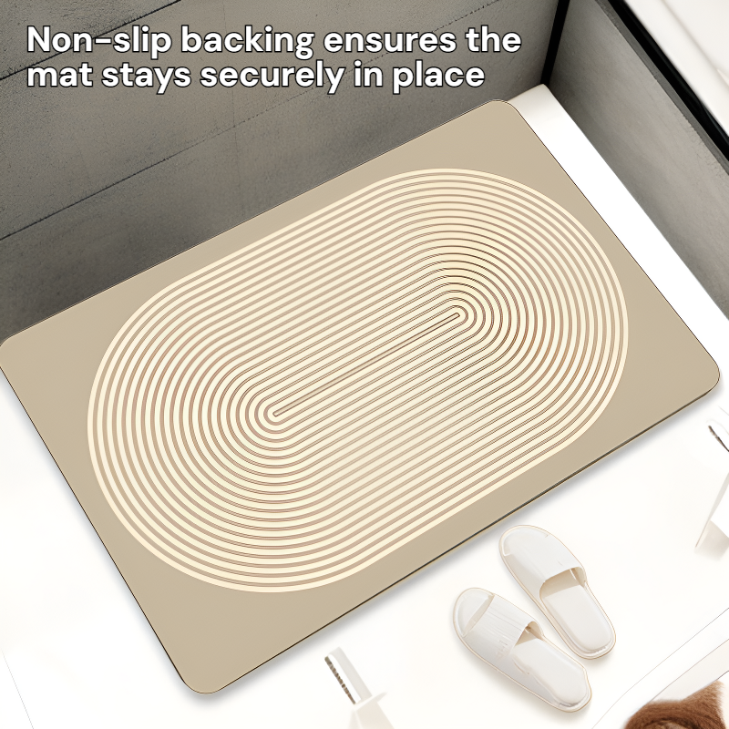 Bathroom Non-Slip Quick-Dry Absorbent Diatomite Mat