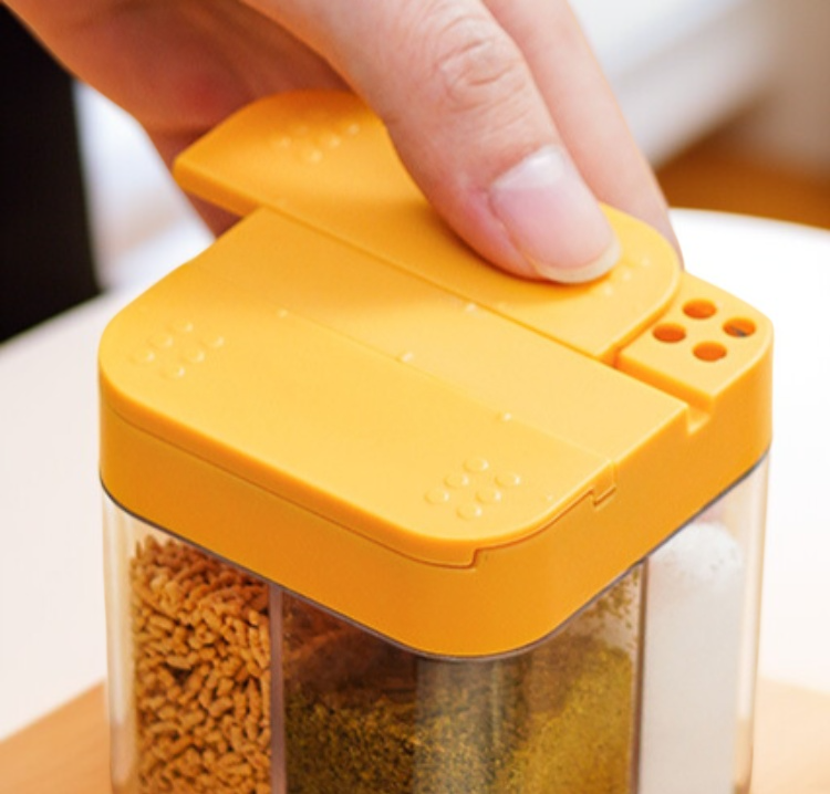 調味料瓶のグリッド分割構造