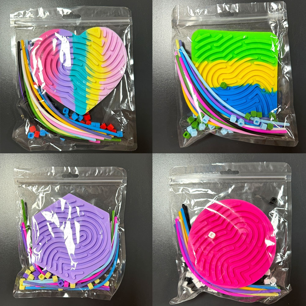 Educational Sensory Silicone Toy Activity Board