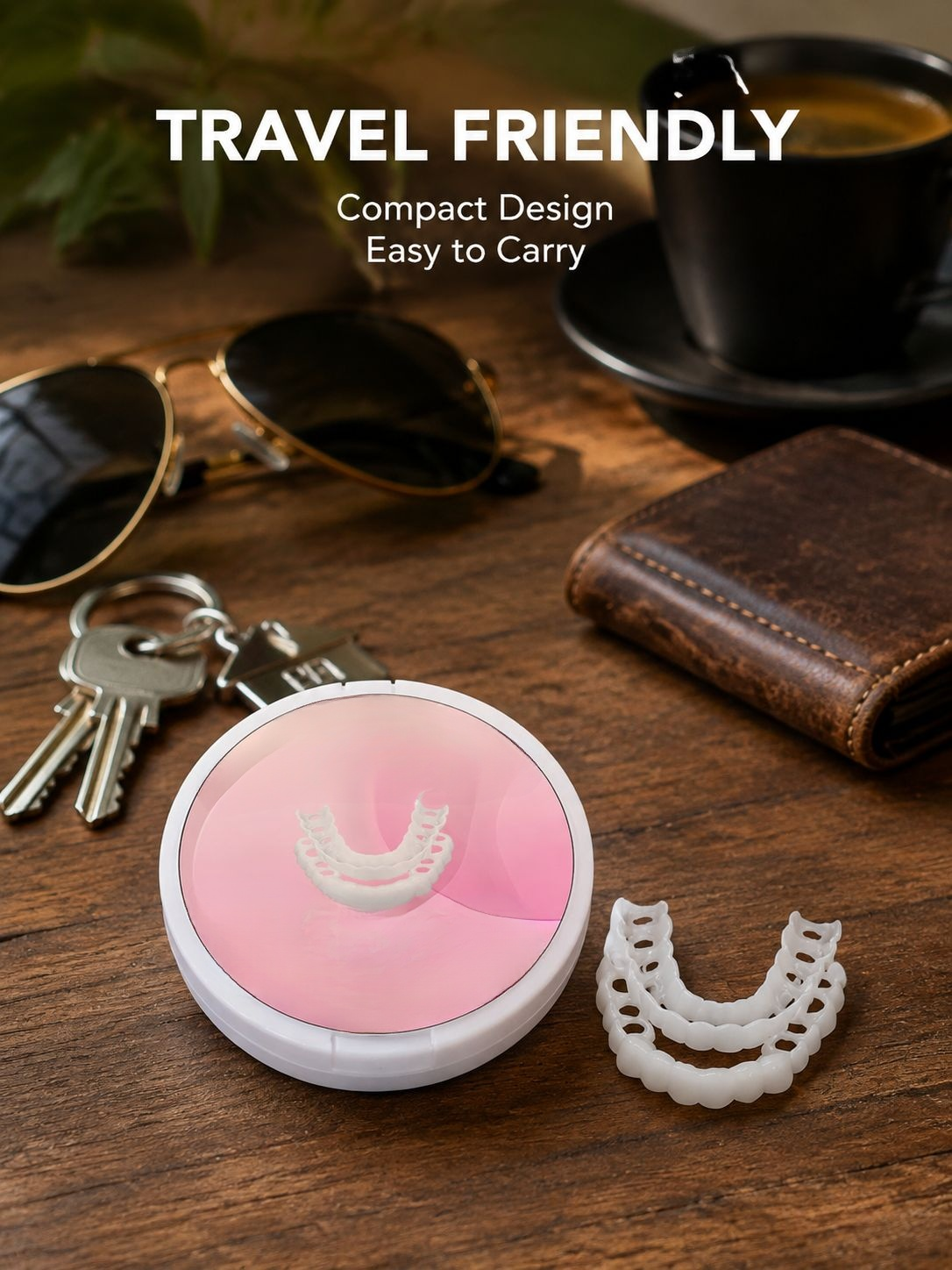 CrazyLife 3rd Gen Silicone Replica White Mouthpiece Color Correction Smile Patch