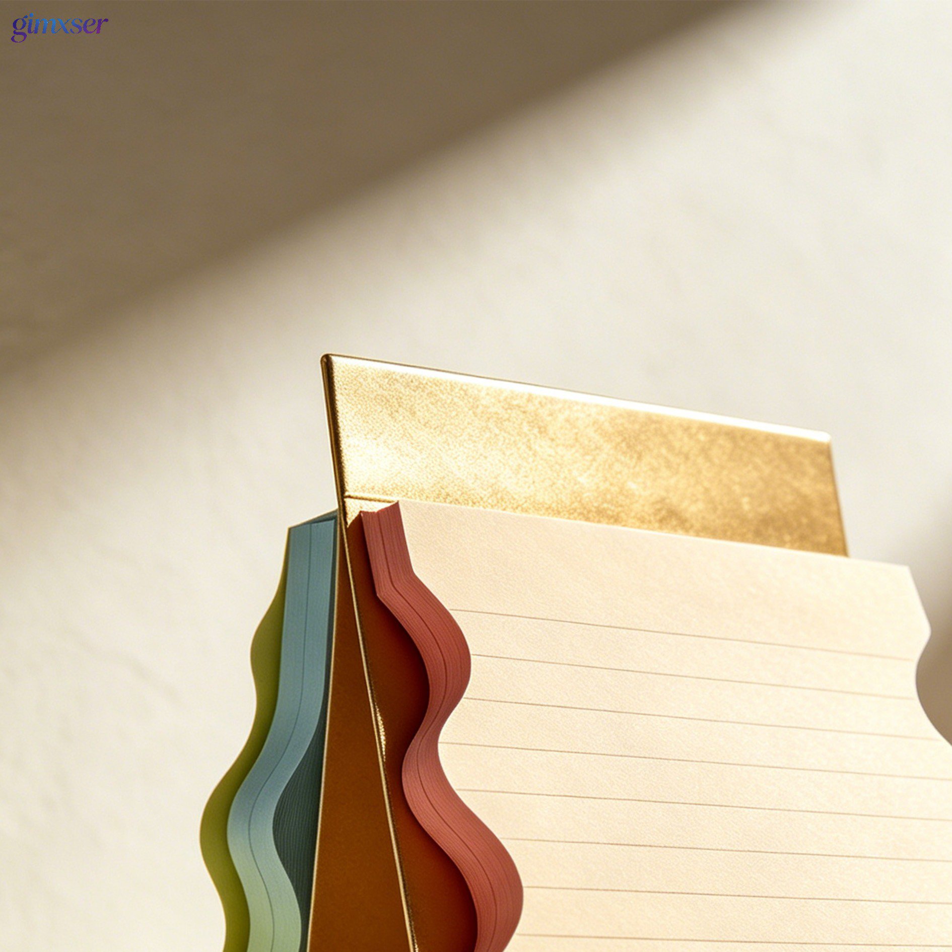 Colored Sticky Notes set of 10 books in assorted colors