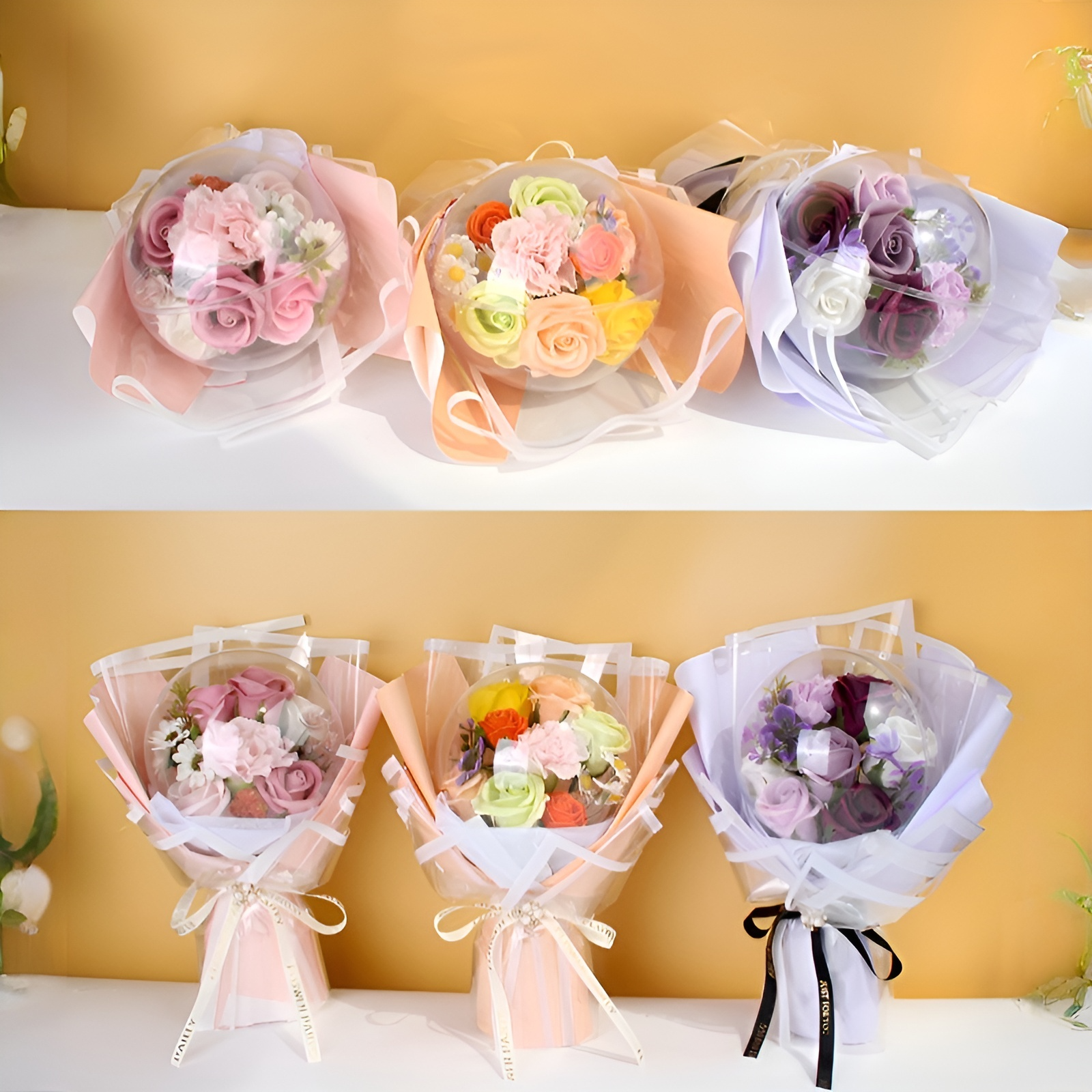 Encantador Ramo de Jabones Artesanales 