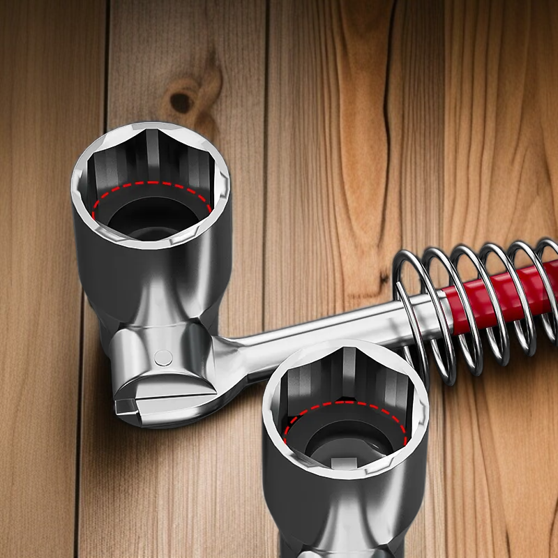 Zbliżenie na wydłużenie klucza typu T