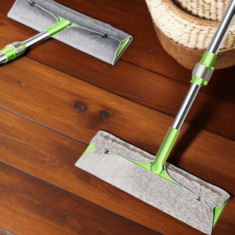 가정용 일회용 세면대 집게 작은 밀대 건습 겸용 신축 밀대 정전기 금강사 집게