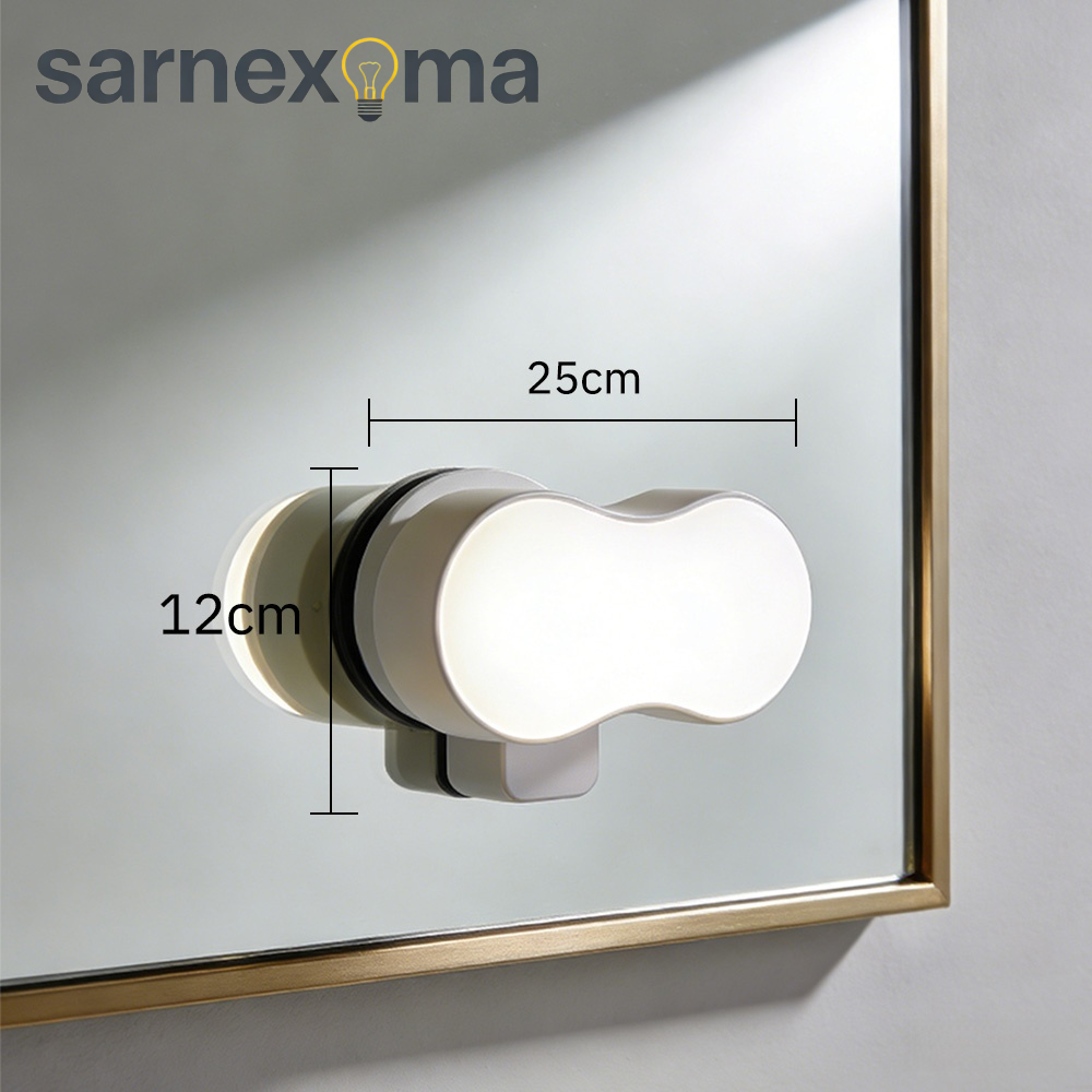 現代衛浴空間鏡前燈應用