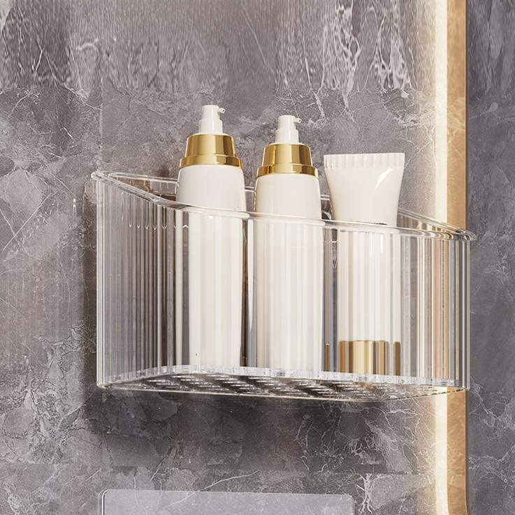 Multi-purpose Bathroom Storage Bin for Cosmetics and Accessories