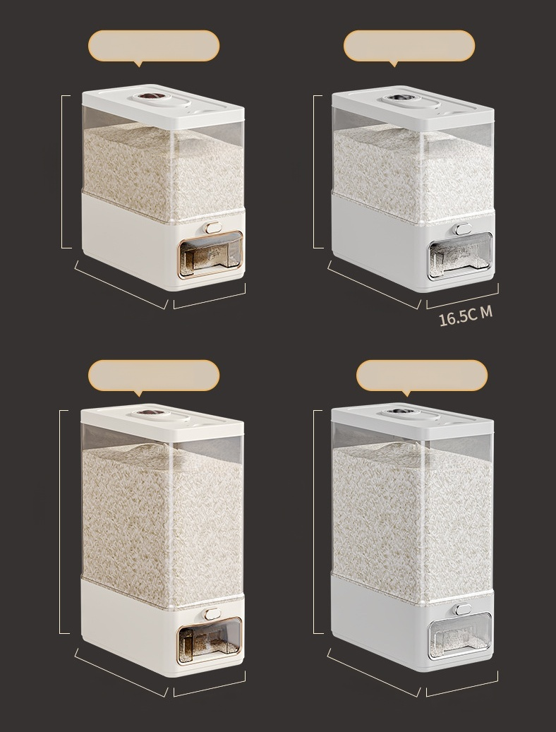 米桶家用2025新款防蟲防潮食品級密封米缸裝大米儲米箱米糧收納容器