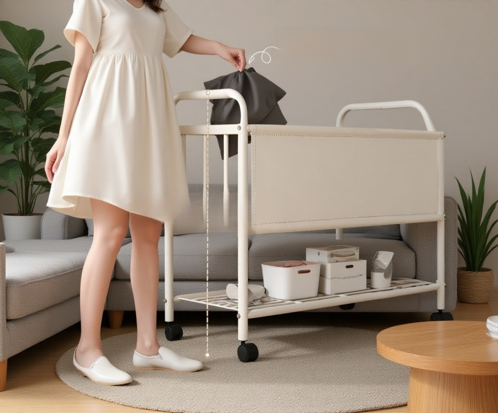 Organizador de ropa portátil para el hogar