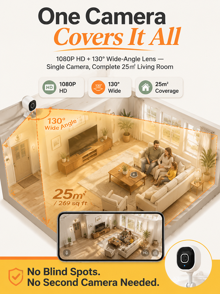 [Smart Intercom] Wireless infrared security camera