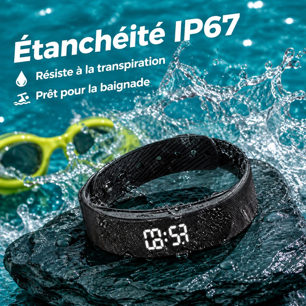 Bracelet Connecté Multifonction de Sport