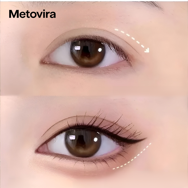 อายไลเนอร์ดอกไม้ร่วงหล่น กันน้ำ กันเหงื่อ ติดทนนาน เซ็ต 4 ชิ้น