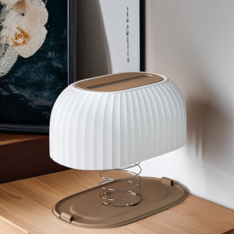 家庭用卓上ストライプ引き出しボックス ティッシュオーガナイザー リビングティッシュボックス