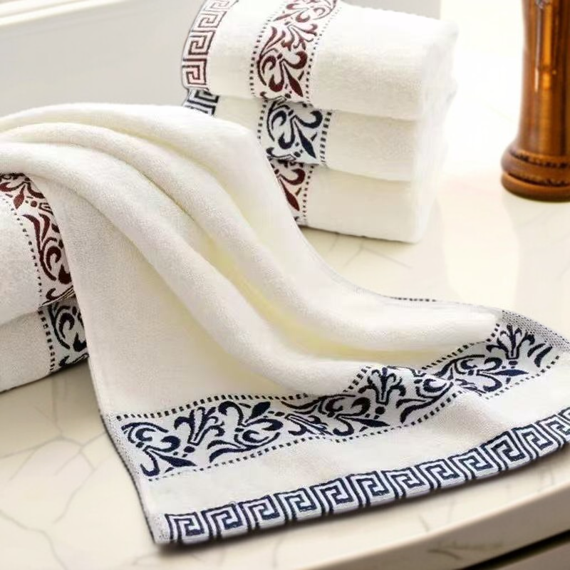 Thickened cotton face towel, soft and absorbent