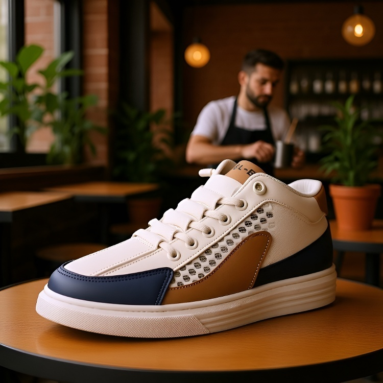 메시 남성 스니커즈 운동 캐주얼화