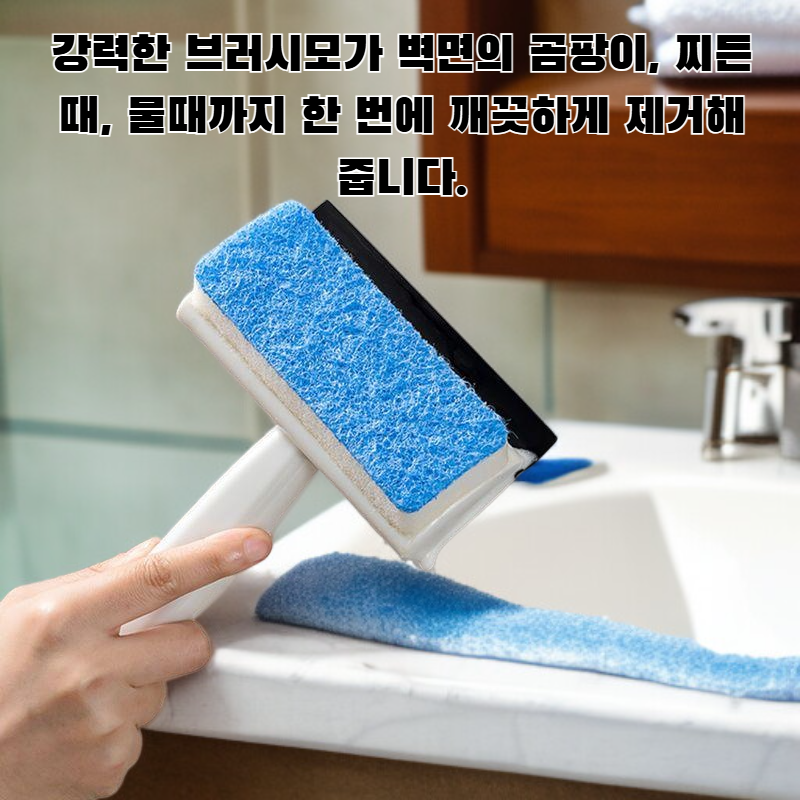 욕실 벽 청소 브러시