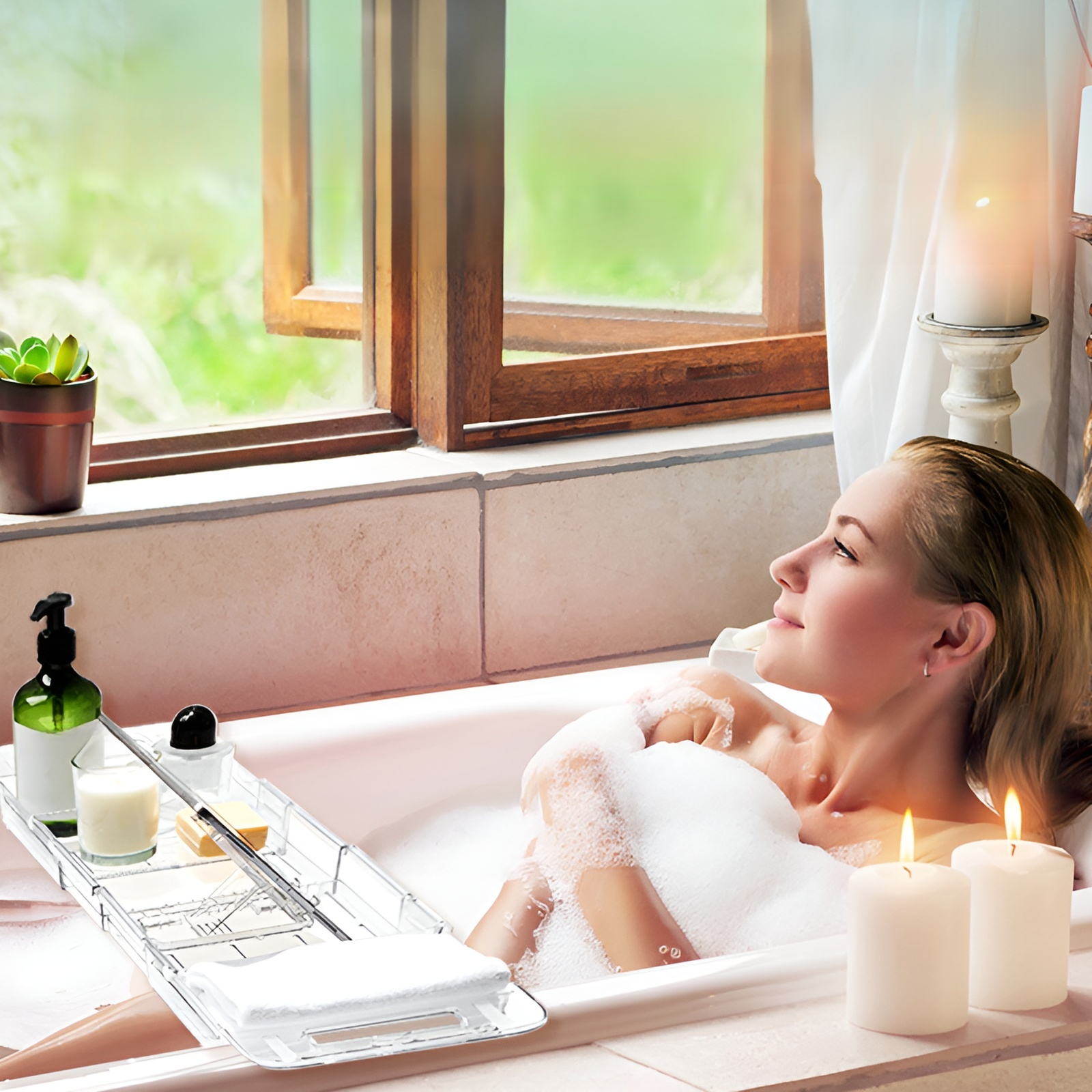 多功能浴室置物架 