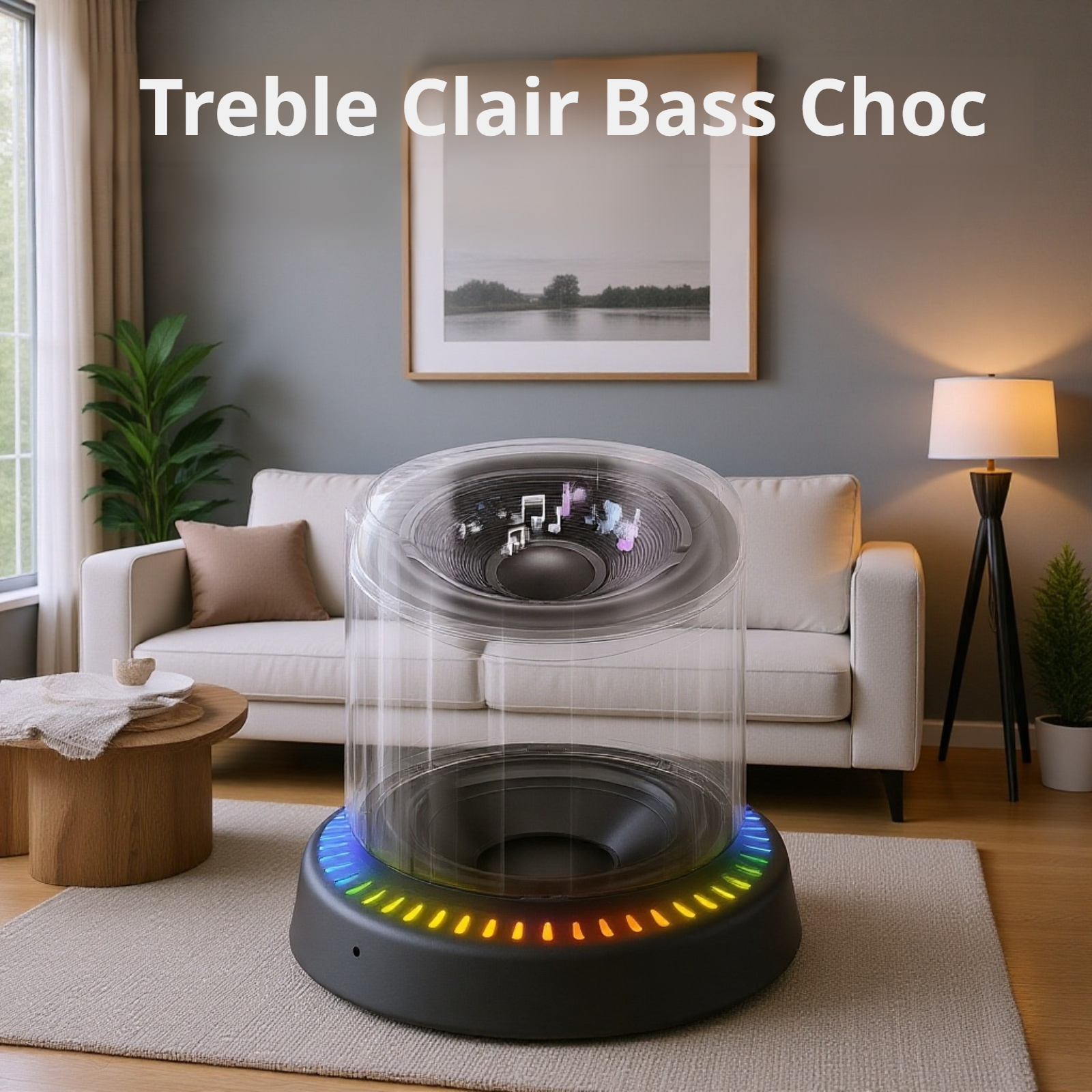 Haut-parleur sans fil Bluetooth design moderne