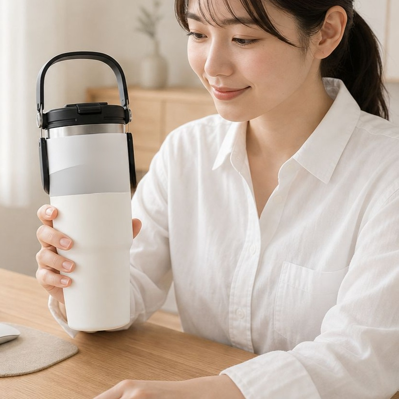 大容量ホット＆コールド対応タンブラー