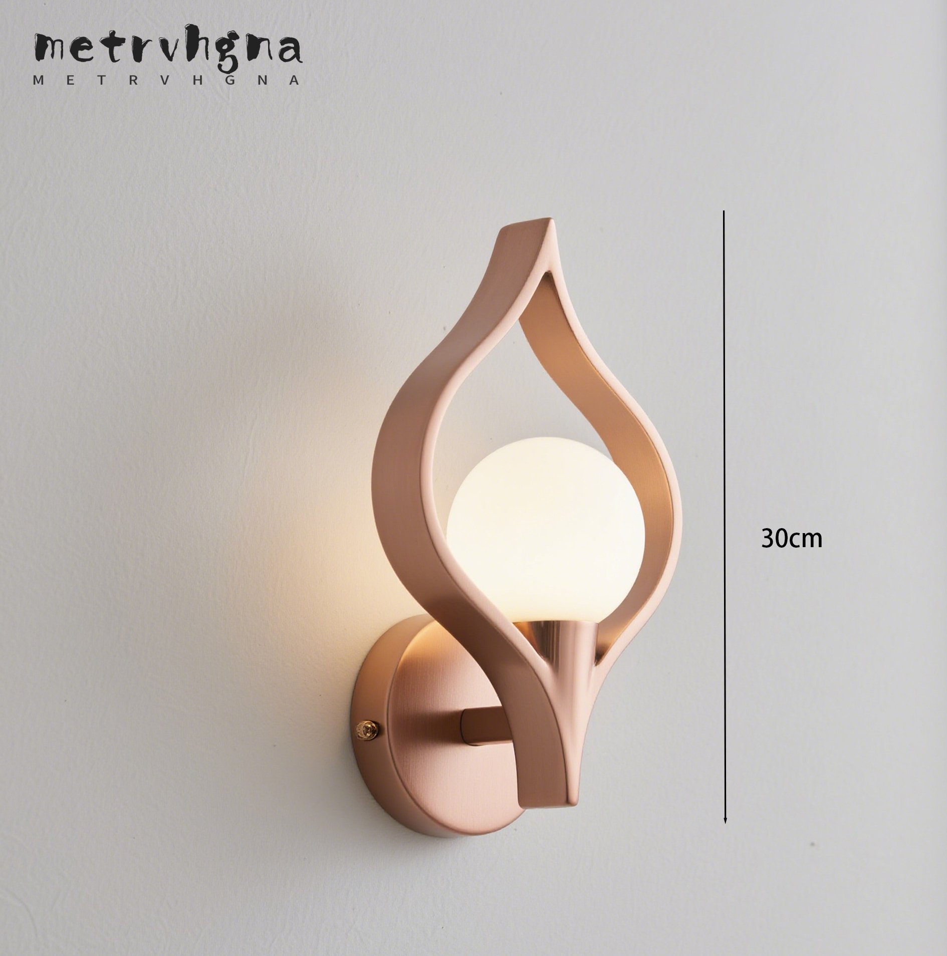 โคมไฟติดผนังห้องนอนทันสมัย