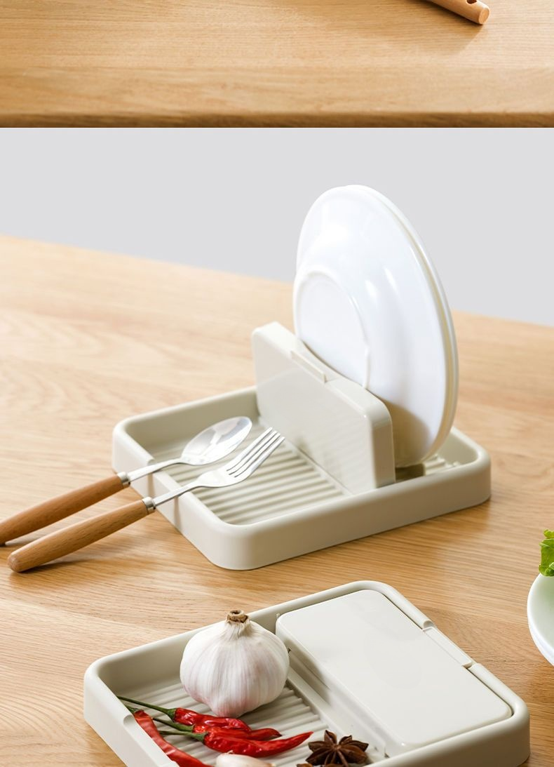 Compact foldable kitchen rack for convenient home storage