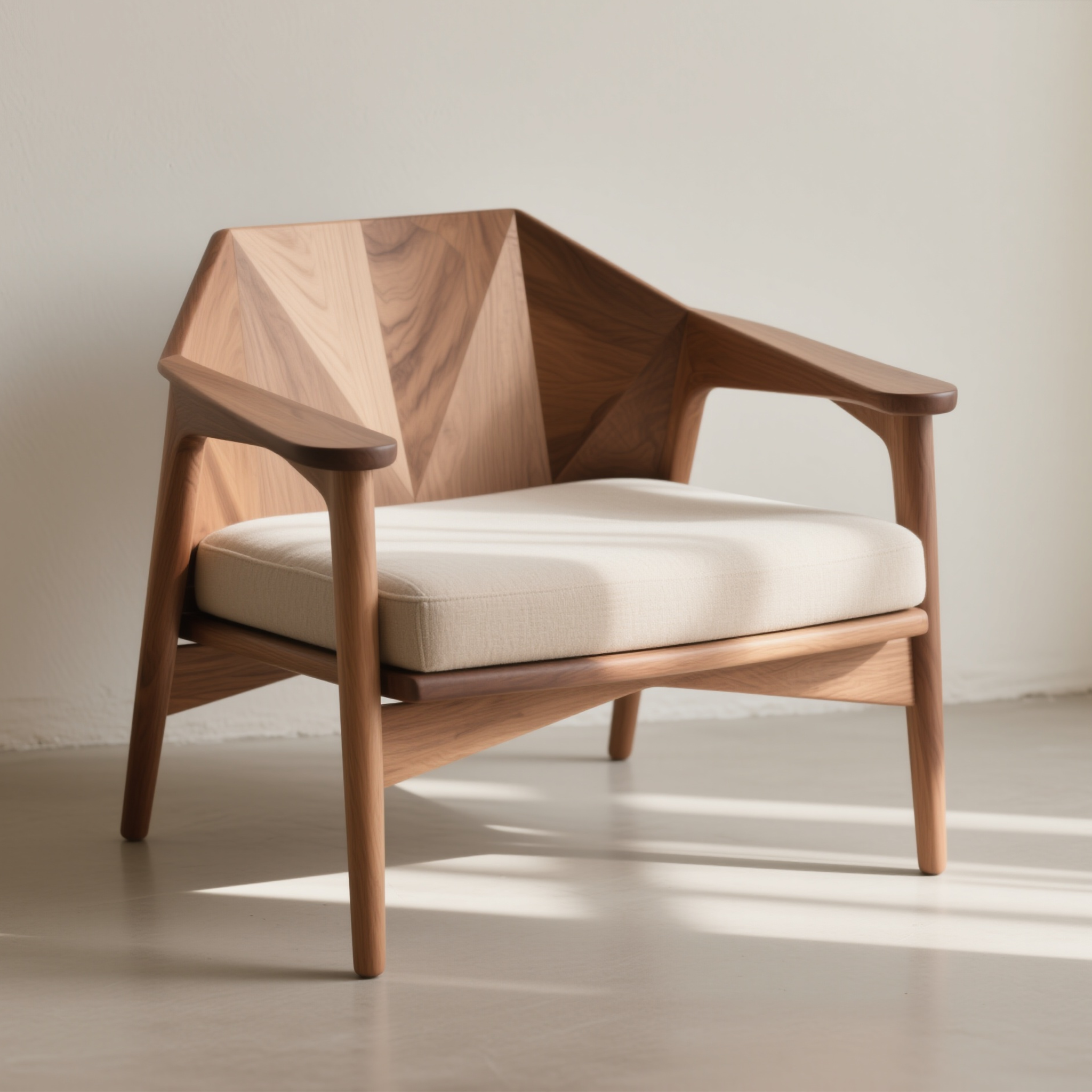 원목 휴식 두꺼운 쿠션 1인용 의자