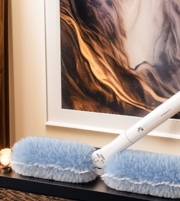 Plumero desechable extensible, herramienta de limpieza de polvo con absorción electrostática