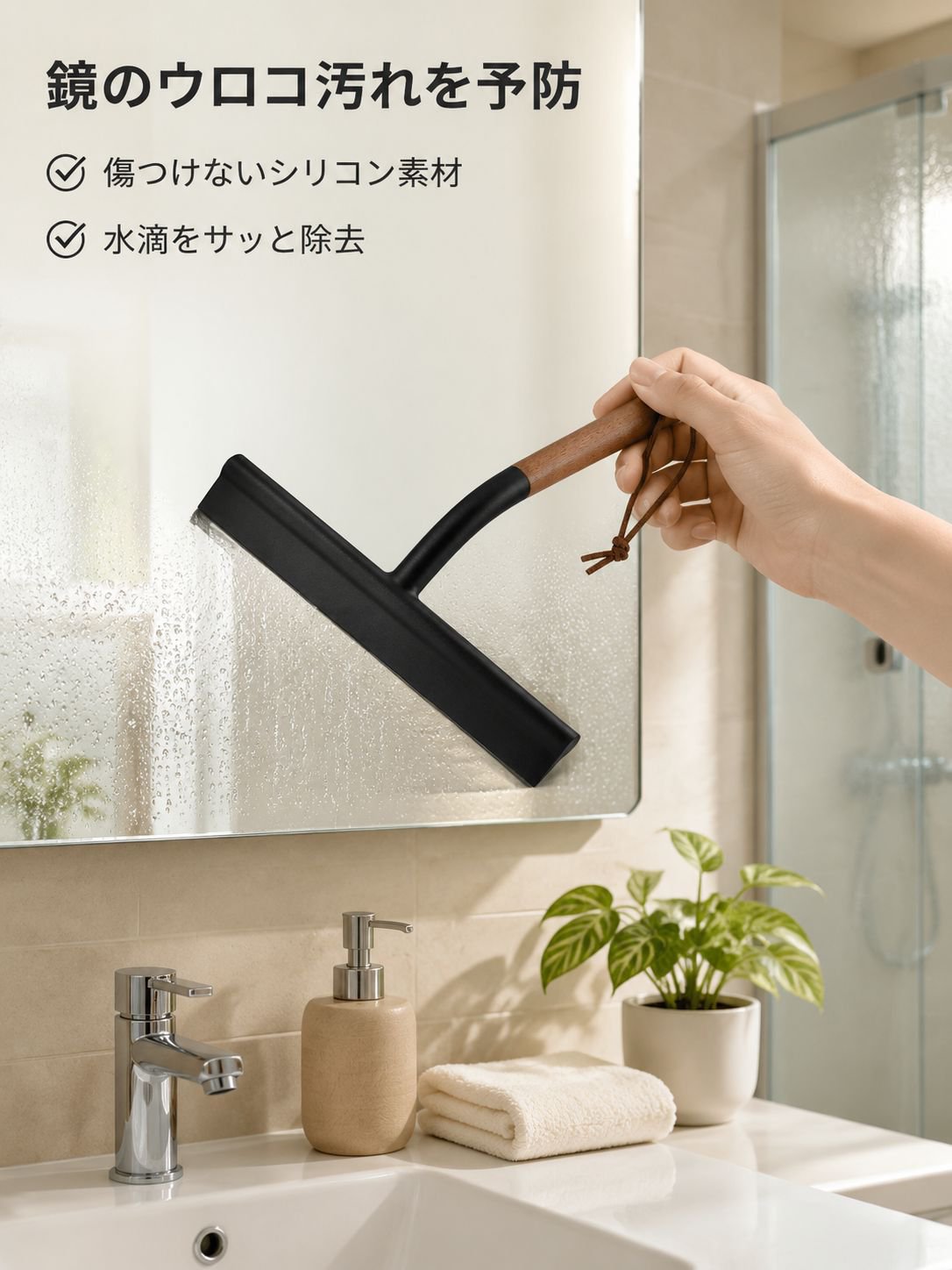 シリコンスクレーパー掃除用ワイパー