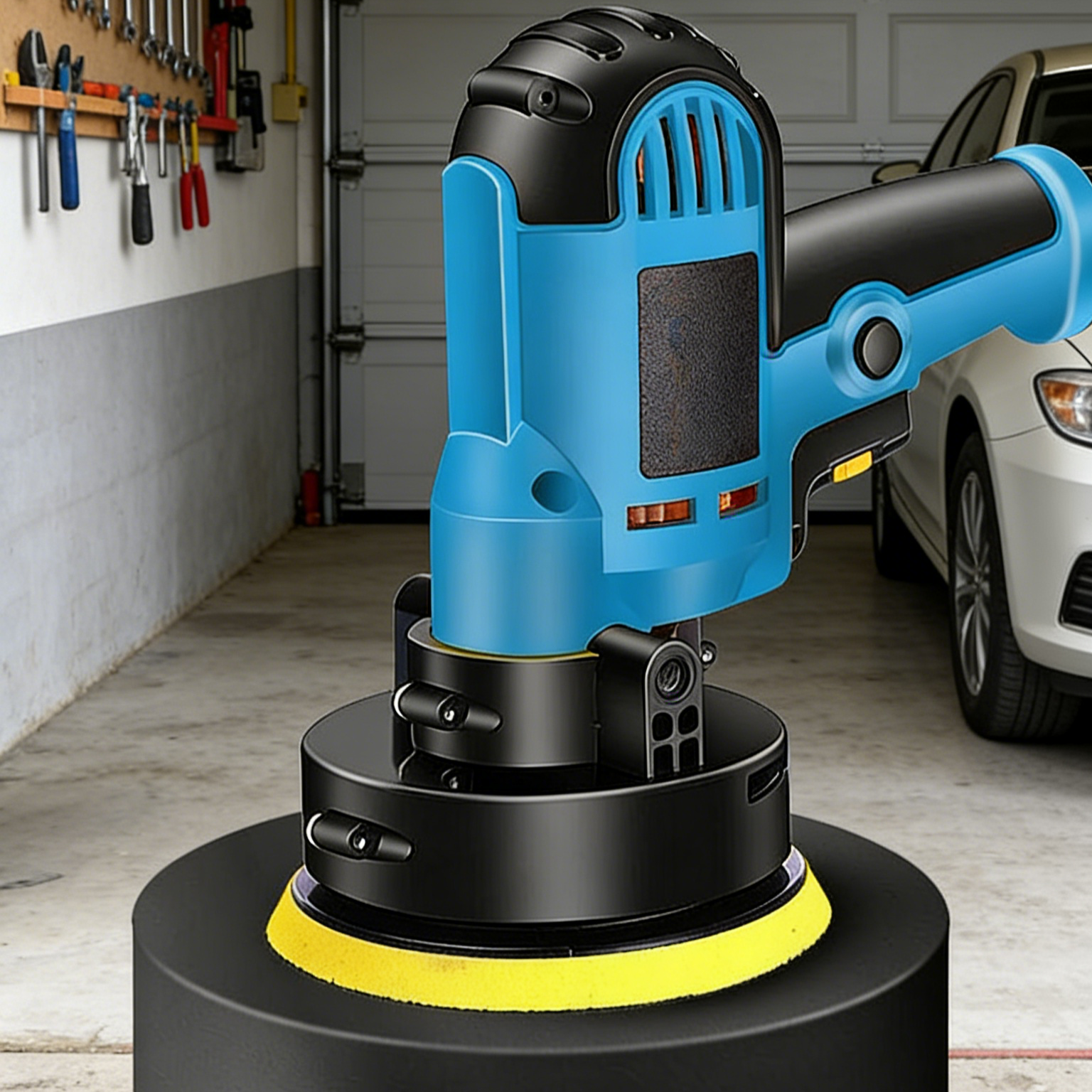 Small floor car glaze waxing machine scratches repair tools