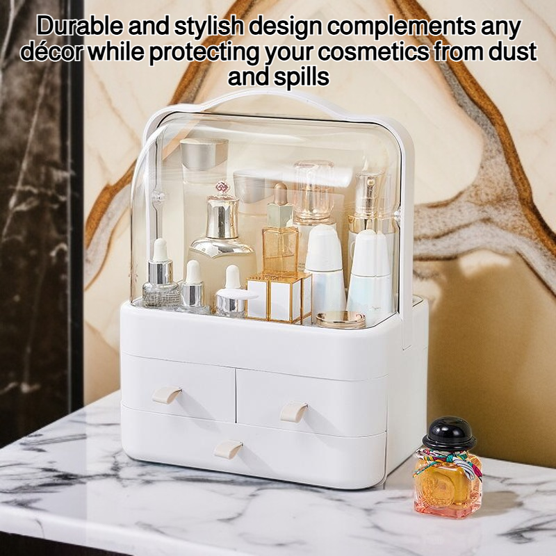 Cosmetic storage box drawer type