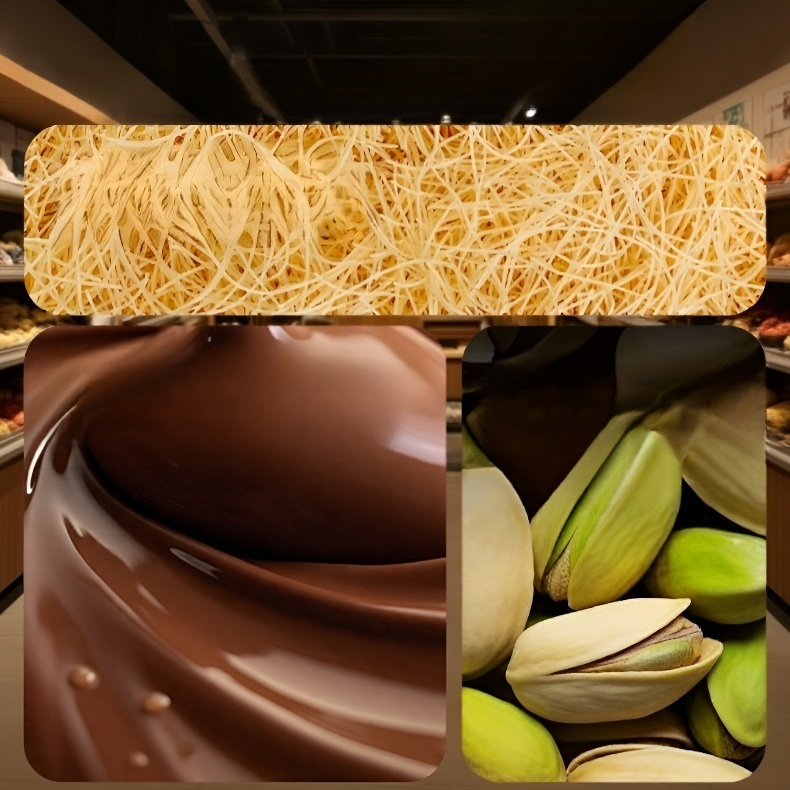 ドバイ風ピスタチオチョコレートタルト