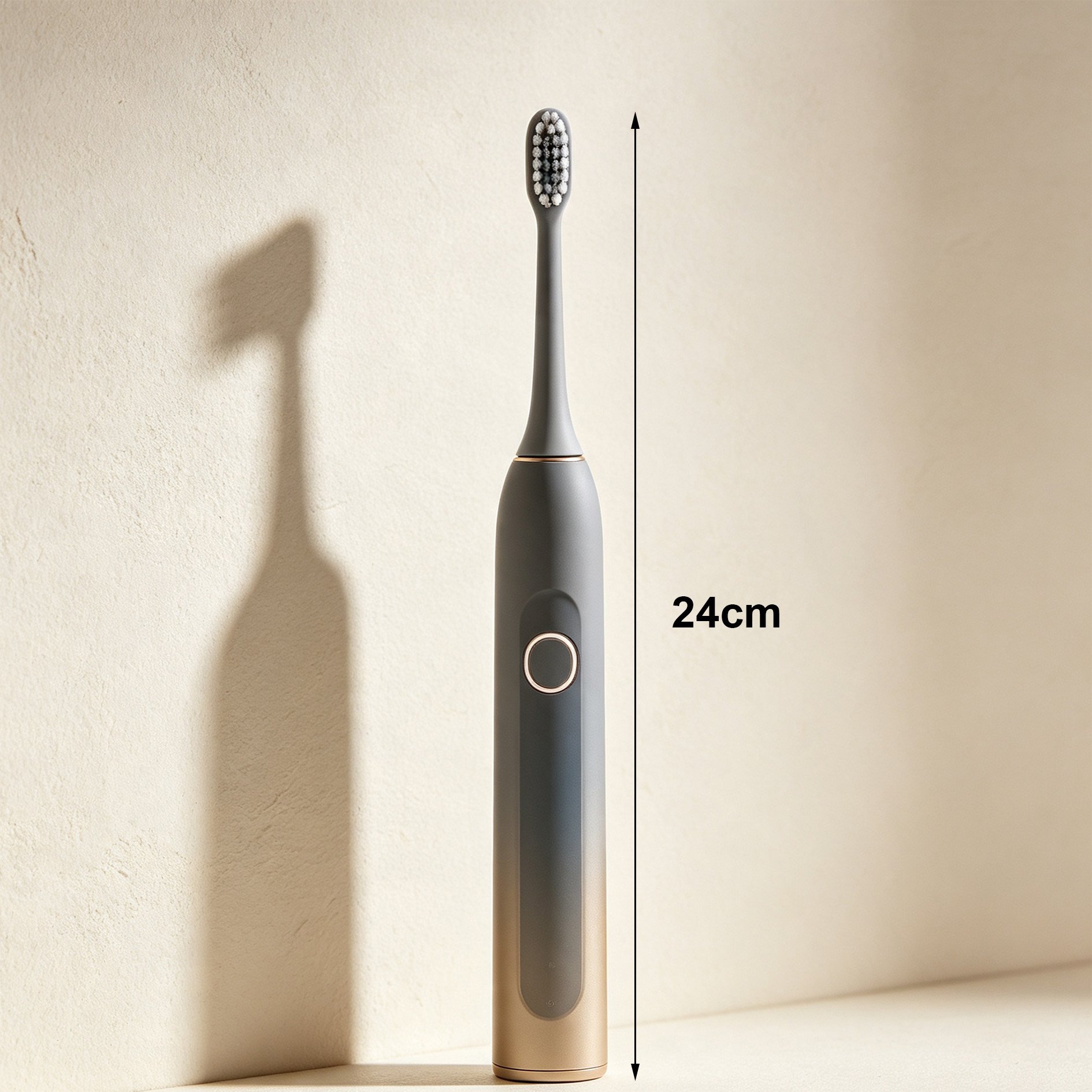 Electric toothbrush with multiple brush heads
