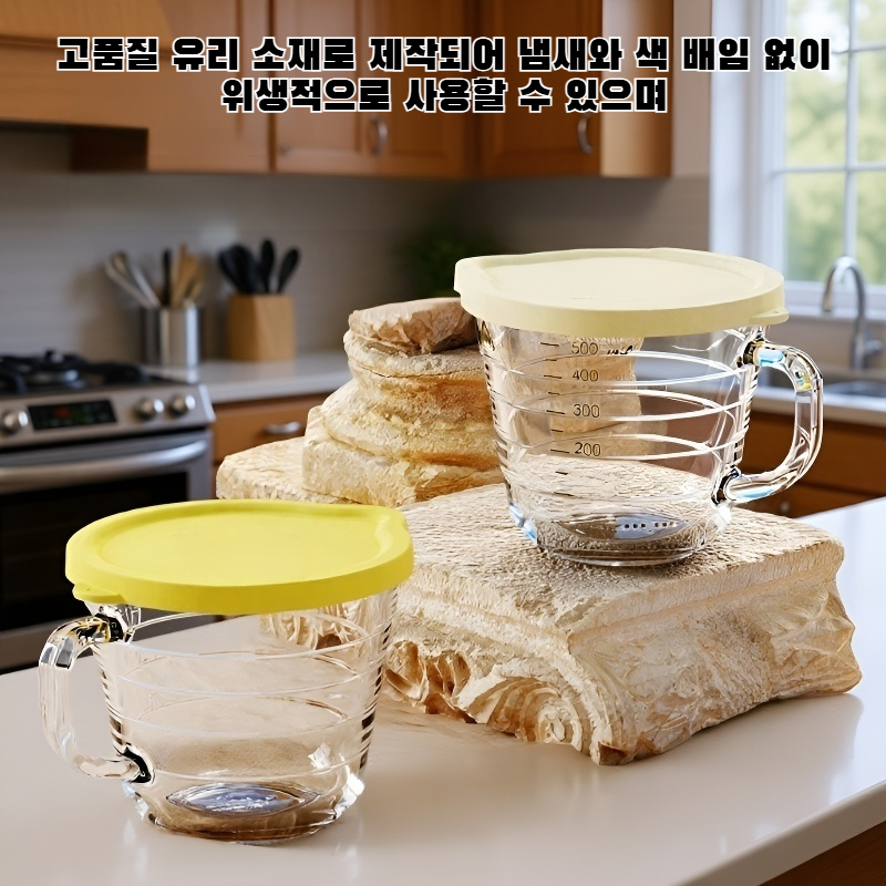 대용량 유리 계량컵