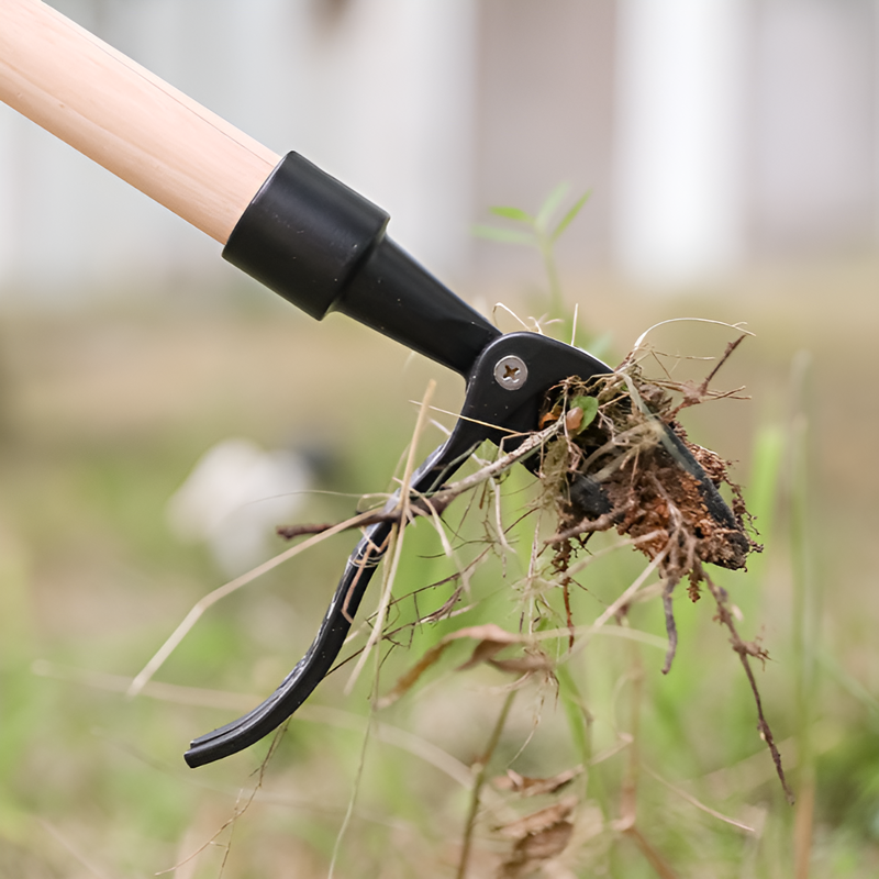 Non bending standing labor-saving weed killer