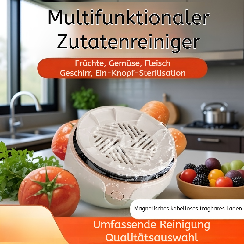 Automatischer Obst- und Gemüse-Reiniger mit Desinfektionsfunktion