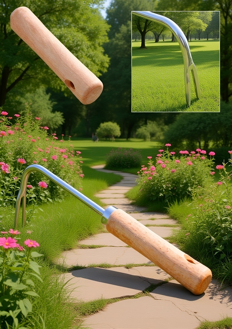 Herramientas agrícolas con mango de madera para jardineros profesionales