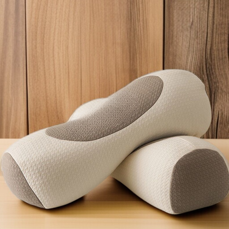 성인 메밀 베개 목 보호 베개 전용 한 쌍 베개 심 충전 메밀 껍데기 원통형 베개