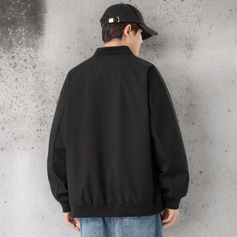얇은 남성 코트 학생 봄 캐주얼 점퍼 삼방 얇은 야구복 상의