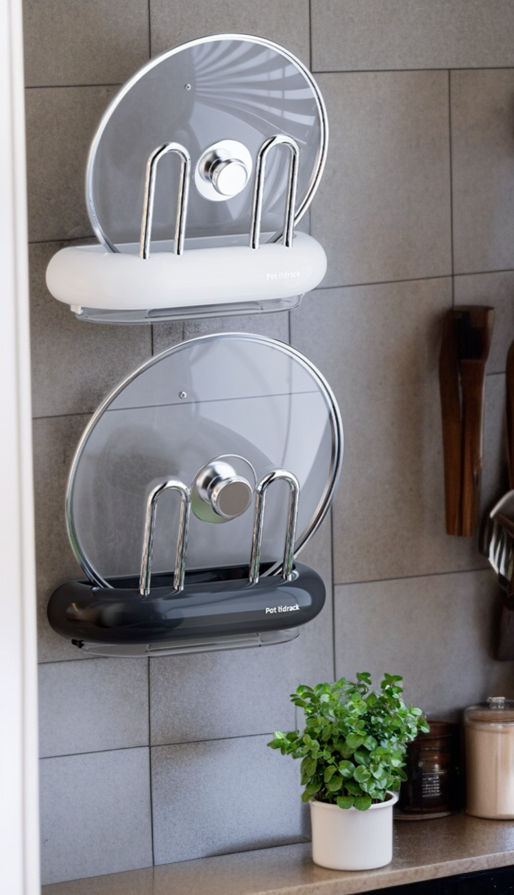 펀치프리 방식 주방선반 설치 방법