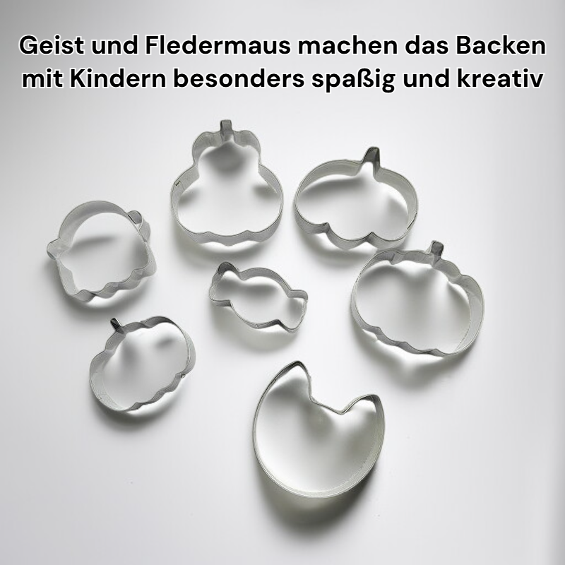 Halloween-Ausstechformen aus Edelstahl