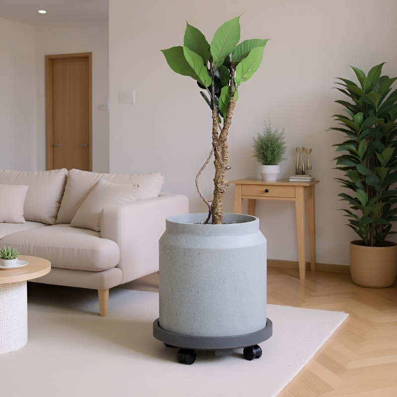 室内用鉢植えの土台 シンプルデザイン